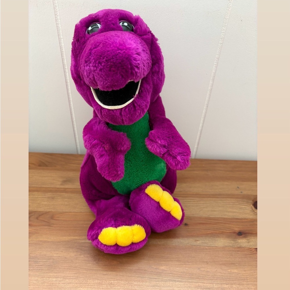 Barney 1992 Vintage Plush Dinosaur Toy